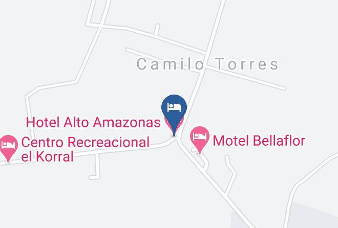 Hotel Alto Amazonas Map