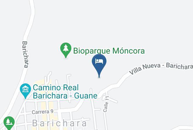 Barichara - Hotel Alto Del Viento Maps