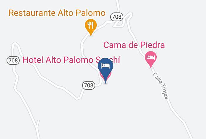 Hotel Alto Palomo Sarchi Map