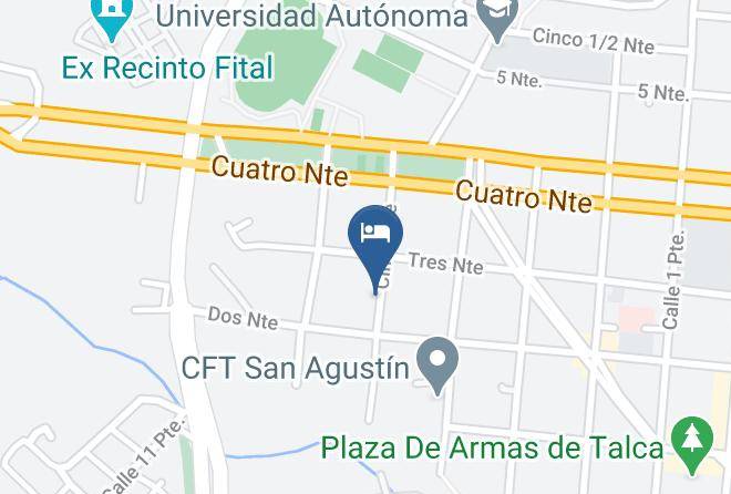 Talca Province - Hotel Alto Seminario Maps