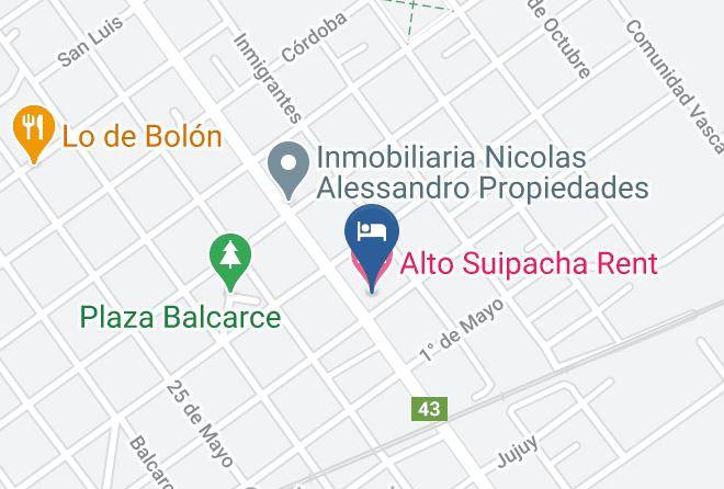 Suipacha - Alto Suipacha Rent Maps