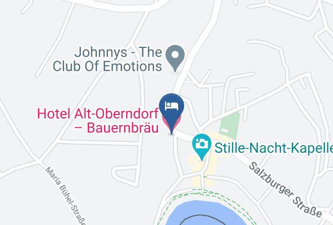 Salzburg Umgebung - Hotel Alt Oberndorf Bauernbrau Maps
