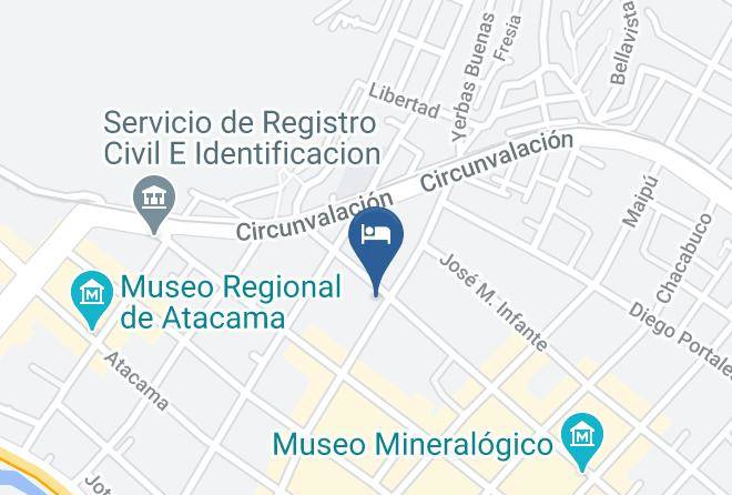 Hotel Altos De Atacama Map
