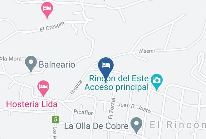 Santa Rosa Dellara - Hotel Altos Del Rincon Maps