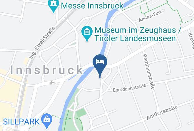 Innsbruck Stadt - Hotel Altpradl Maps