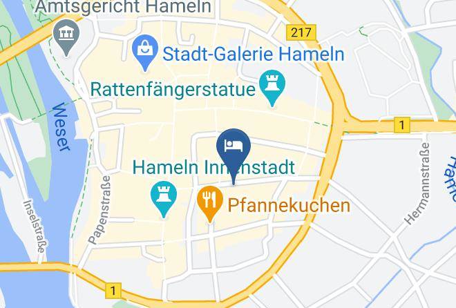 Hameln Pyrmont - Hotel Altstadtwiege Maps