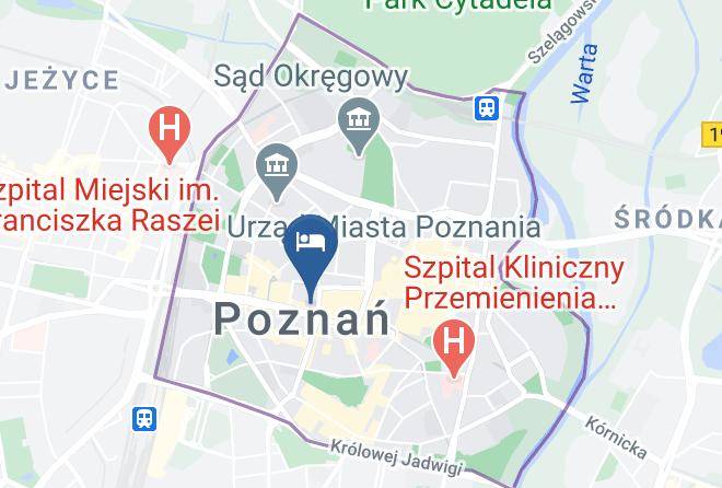 Poznan - Hotel Altus Poznan Old Town Maps