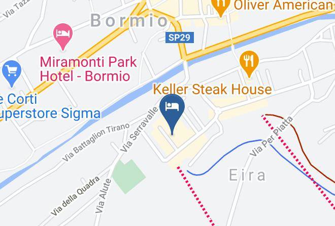 Sondrio - Hotel Alu Bormio Maps