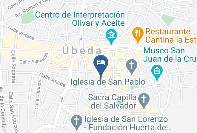 Jaen - Hotel Alvar Fanez Maps