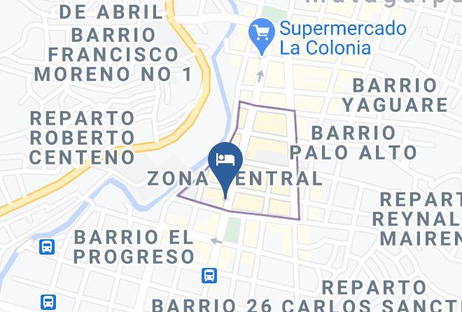 Matagalpa - Hotel Alvarado Maps