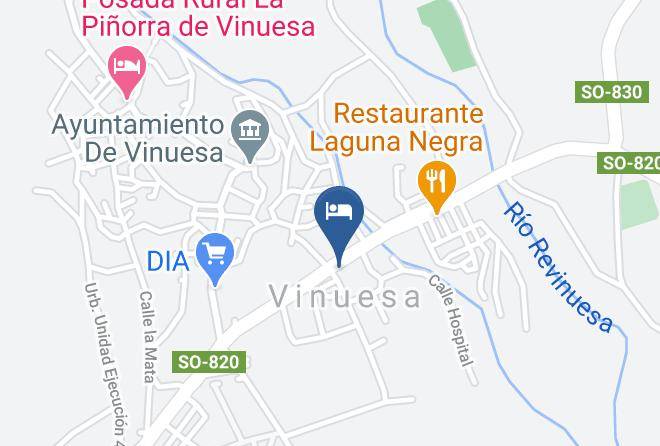 Soria - Hotel Alvargonzalez Maps