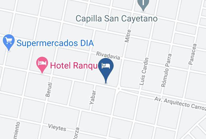 General Villegas - Hotel Alvear Maps