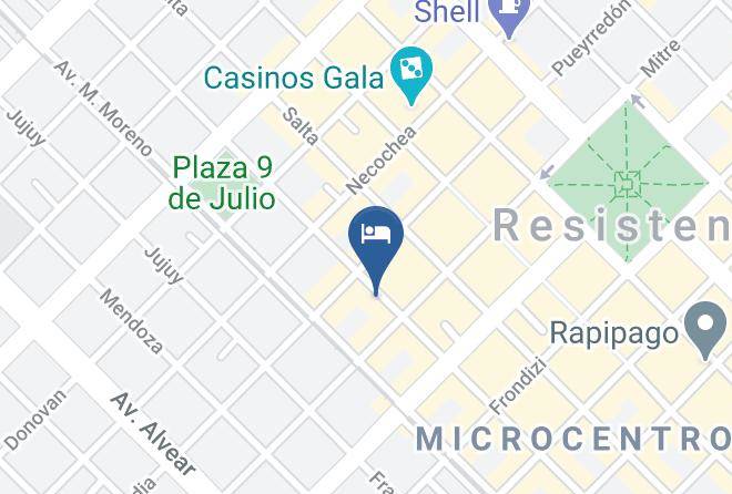 San Fernando - Hotel Alvear Maps