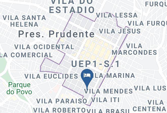 Presidente Prudente - Hotel Alves Maps