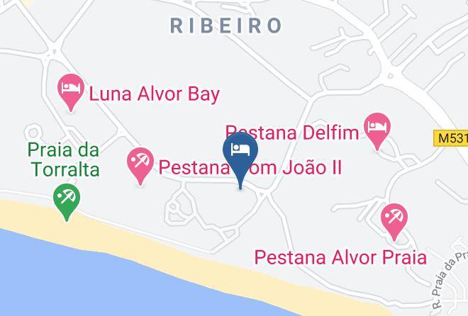 Portimao - Hotel Alvor Atlantico Maps