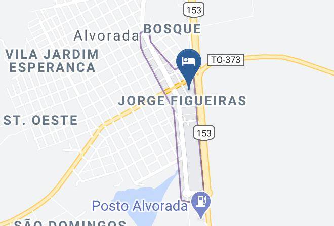 Hotel Alvorada Map
