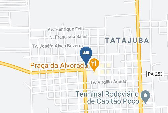 Hotel Alvorada Map