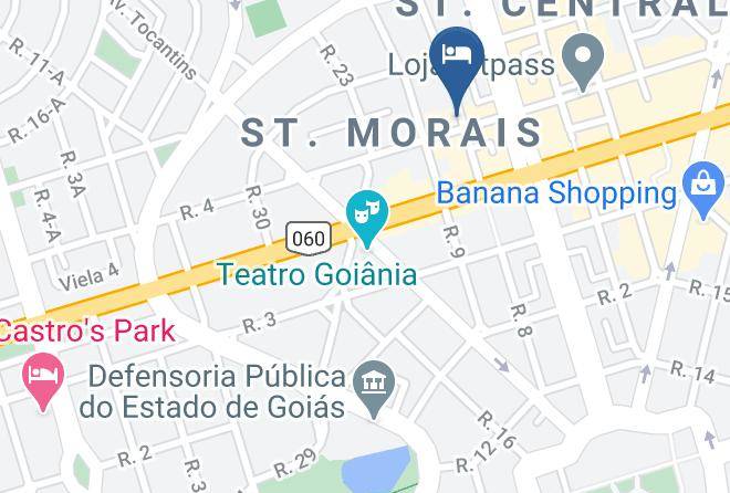 Goiania - Hotel Alvorada Maps