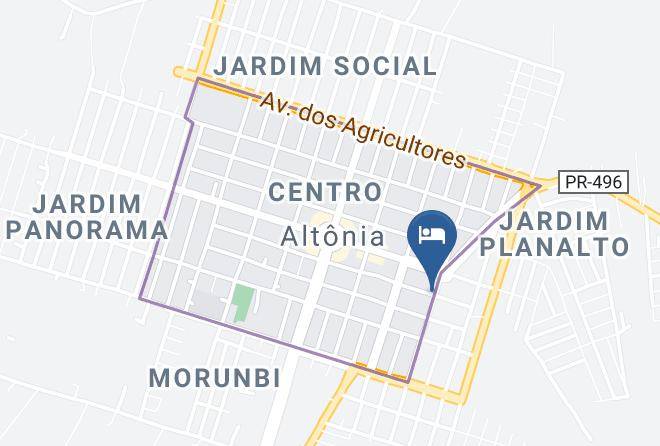 Altonia - Hotel Alvorada Maps