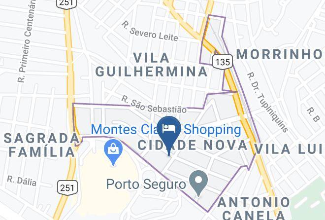 Montes Claros - Hotel Alvorada Maps