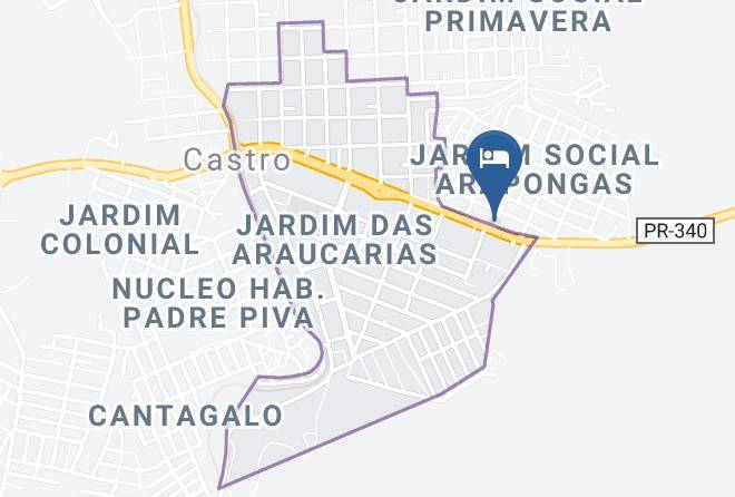 Castro - Hotel Alvorada Maps