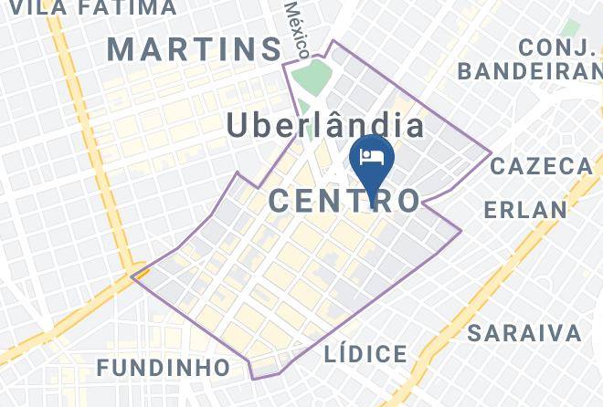 Uberlandia - Hotel Alvorada Uberlandia Maps