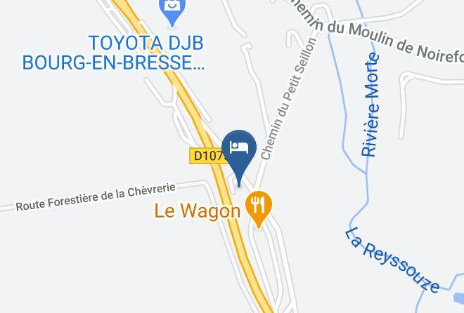 Ain - Hotel Alys Bourg En Bresse Ekinox Parc Expo Maps
