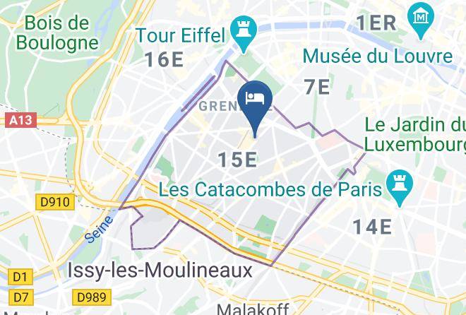 Paris - Alyss Hotel Maps