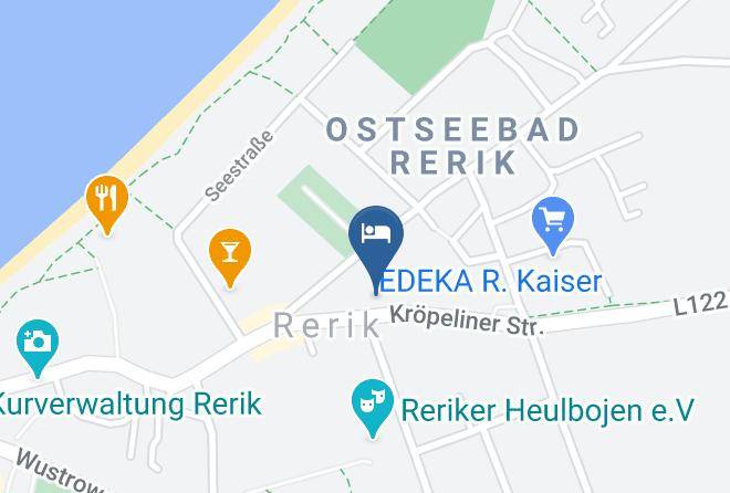 Rostock - Hotel Am Alt Gaarzer Eck Maps