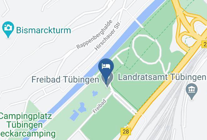 Tubingen - Hotel Am Bad Maps