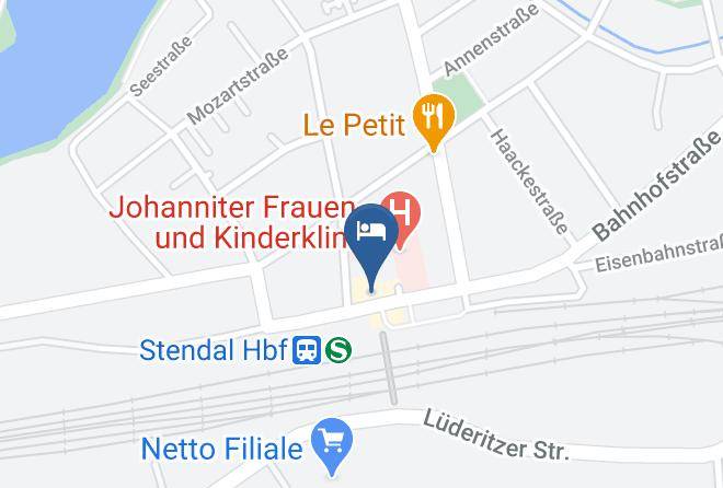 Stendal - Hotel Am Bahnhof Maps
