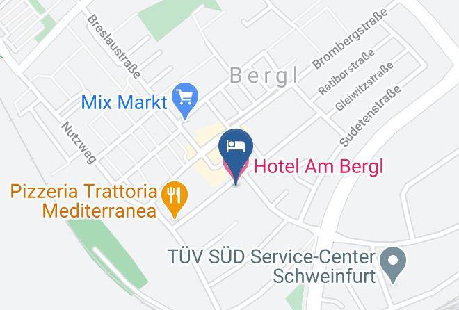 Schweinfurt - Hotel Am Bergl Maps