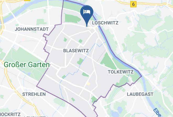 Hotel Am Blauen Wunder Map