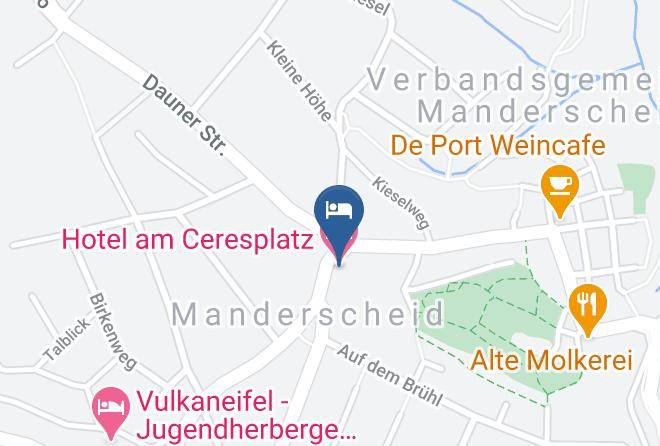 Bernkastel Wittlich - Hotel Am Ceresplatz Maps
