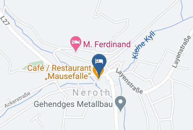 Hotel Am Eifelsteig Spa & Wellness Map