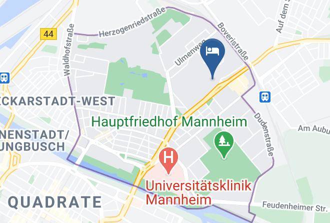 Hotel Am Exerzierplatz Map