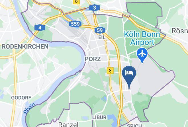 Hotel Am Flughafen Map