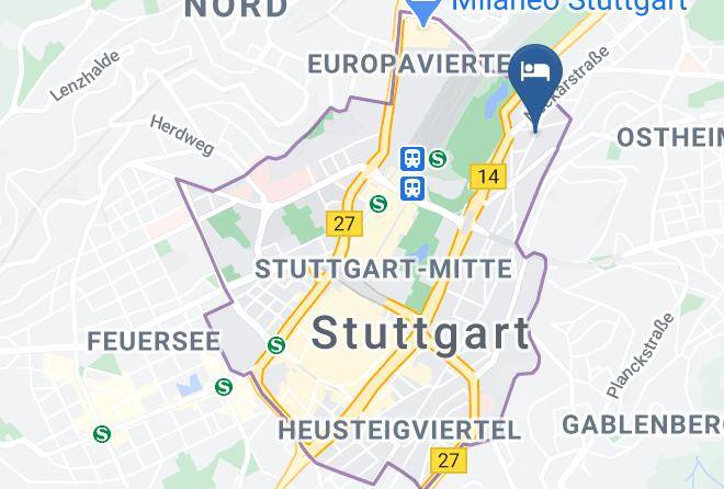 Stuttgart - Hotel Am Friedensplatz Maps