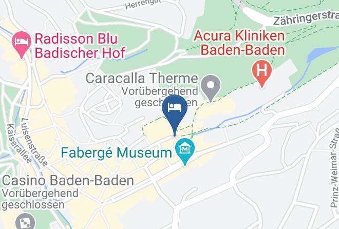 Baden Baden - Prager Stuben Maps