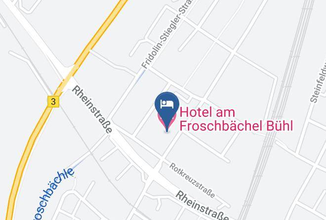 Rastatt - Hotel Am Froschbachel Buhl Maps