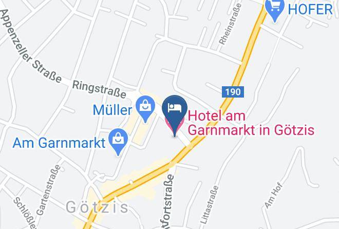 Feldkirch - Hotel Am Garnmarkt In Gotzis Maps