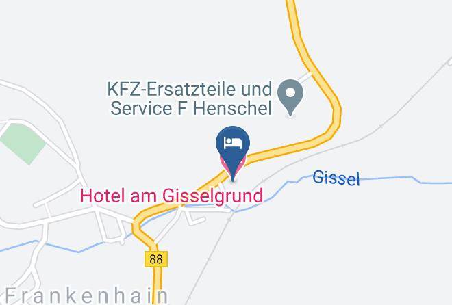 Ilm Kreis - Hotel Am Gisselgrund Maps