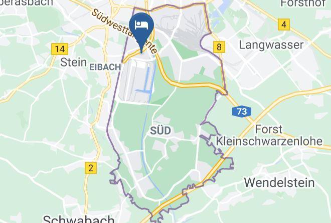 Nuremberg - Hotel Am Hafen Maps