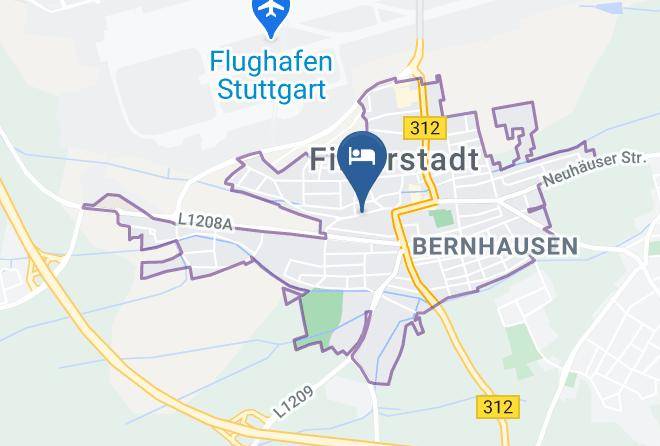 Esslingen - Hotel Am Hirschgarten Maps