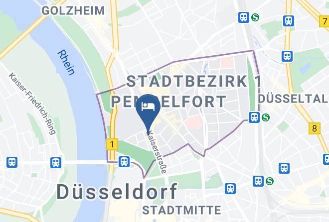 Dusseldorf - Hotel Am Hofgarten Dusseldorf Maps