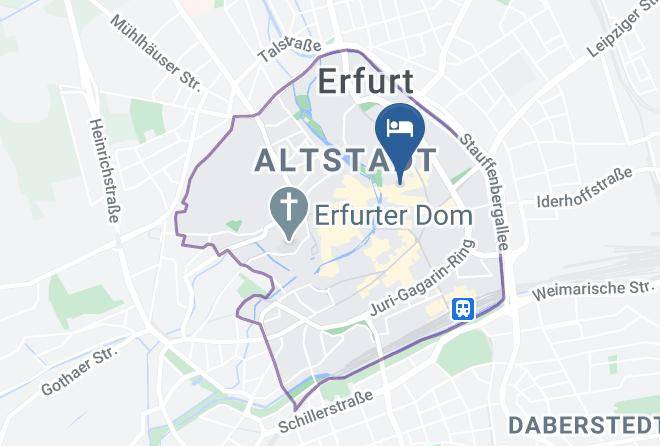Erfurt - Hotel Am Kaisersaal Maps