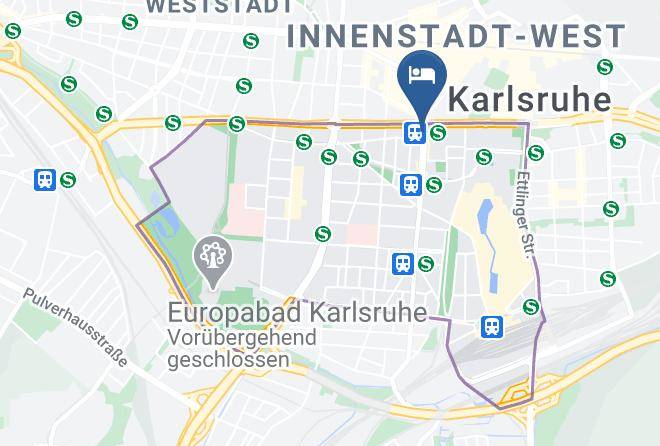 Karlsruhe - Zi Hotel&lounge Maps