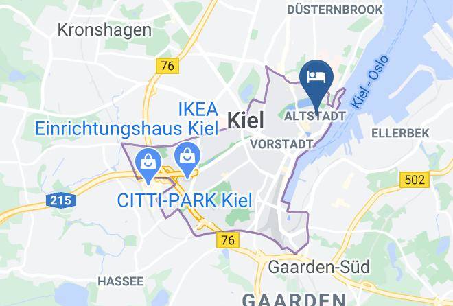 Kiel - Hotel Am Kieler Schloss Kiel By Premiere Classe Maps