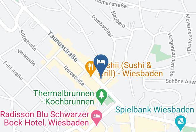 Wiesbaden - Hotel Am Kochbrunnen Maps