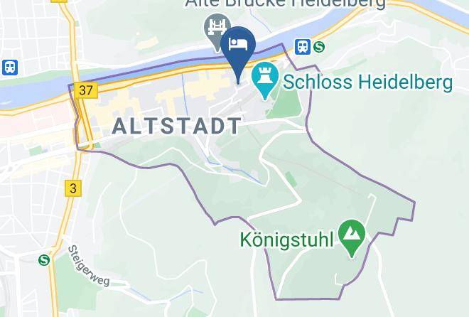 Heidelberg - Hotel Am Kornmarkt Heidelberg Maps